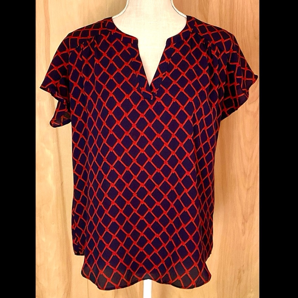 Banana Republic Pullover Short Sleeve Blouse - EUC